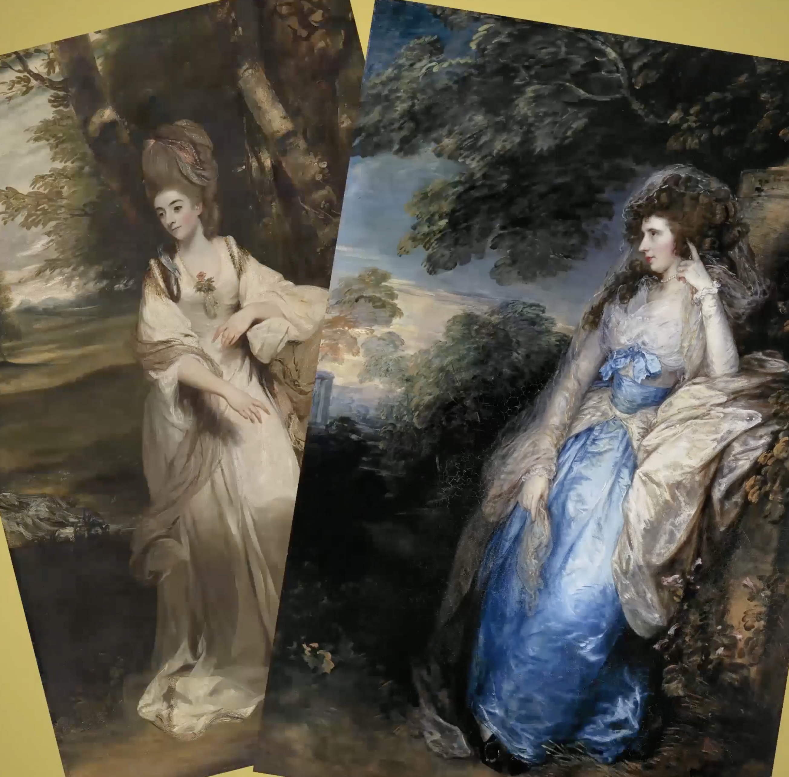 Reynolds et Gainsborough : le face à face | Musée du Luxembourg