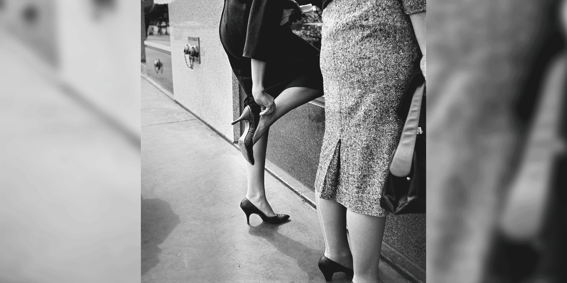 Sans lieu, septembre 1961 Tirage argentique, 2020 ©Estate of Vivian Maier, Courtesy of Maloof Collection and Howard Greenberg Gallery, NY