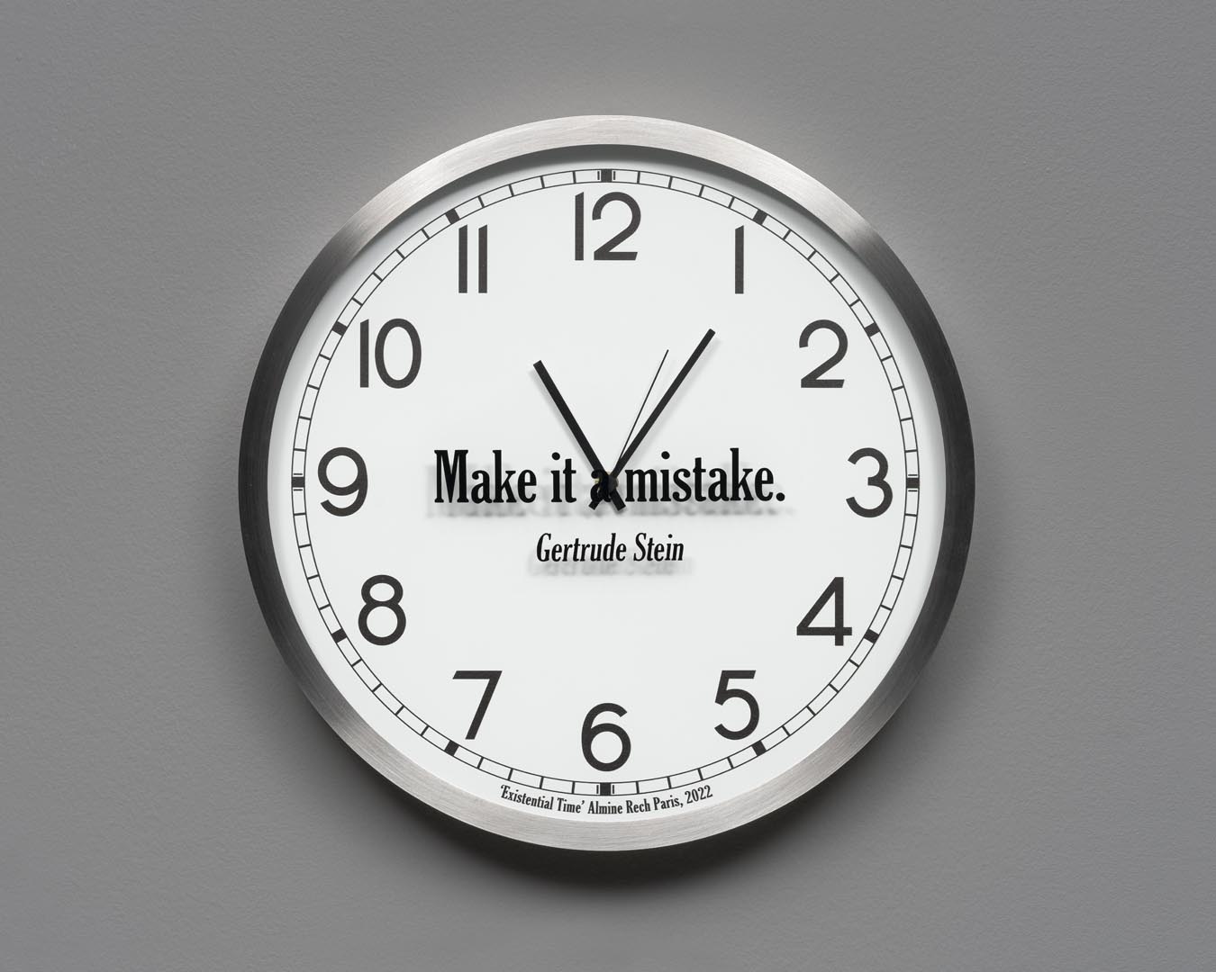 Oeuvre : Quoted Clocks