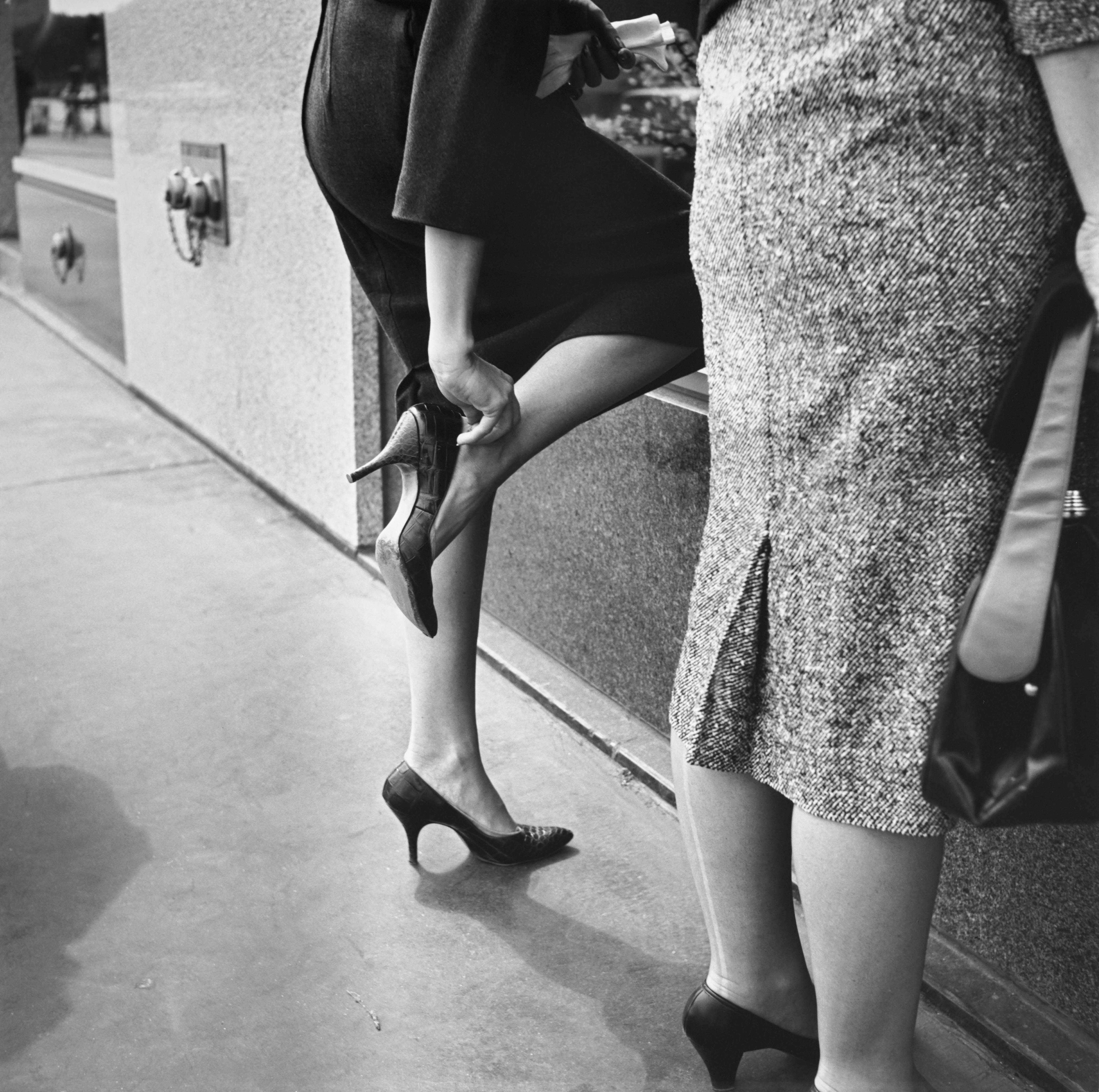Sans lieu, septembre 1961 tirage argentique, 2020 © Estate of Vivian Maier, Courtesy of Maloof Collection and Howard Greenberg Gallery, NY