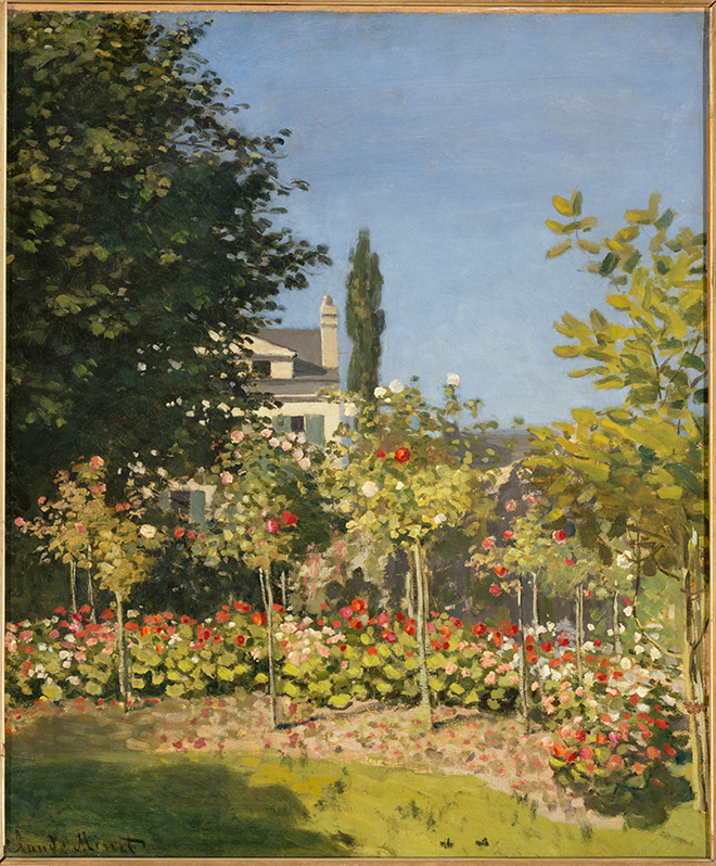 Monet jardins en fleurs