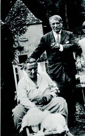 Portrait de Stein et Picasso