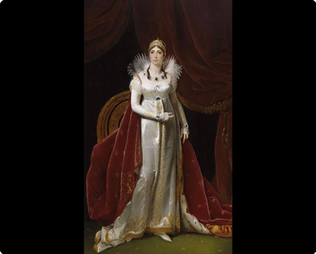 Portrait en pied de l’impératrice Joséphine
