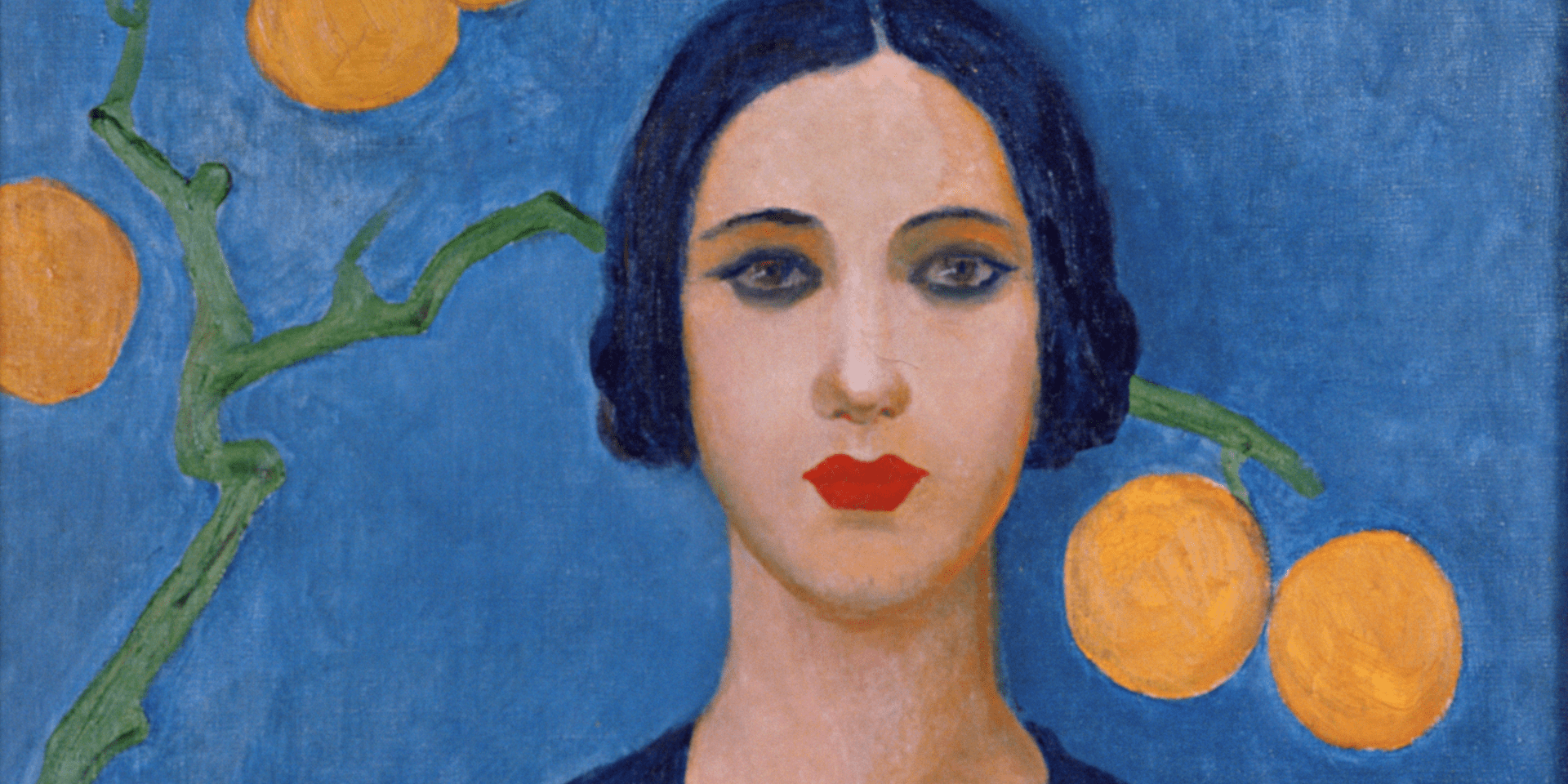 Figura em Azul, Tarsila do Amaral