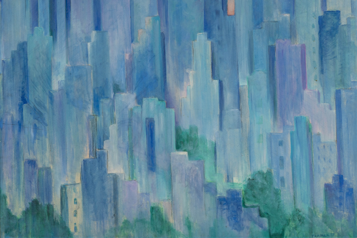 Tarsila do Amaral, A Metrópole, 1958