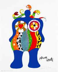 Oeuvre Nana Santé de Niki de Saint Phalle