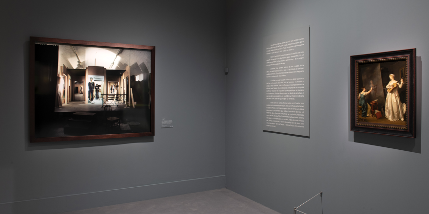 Vue de l'expo Peintres femmes