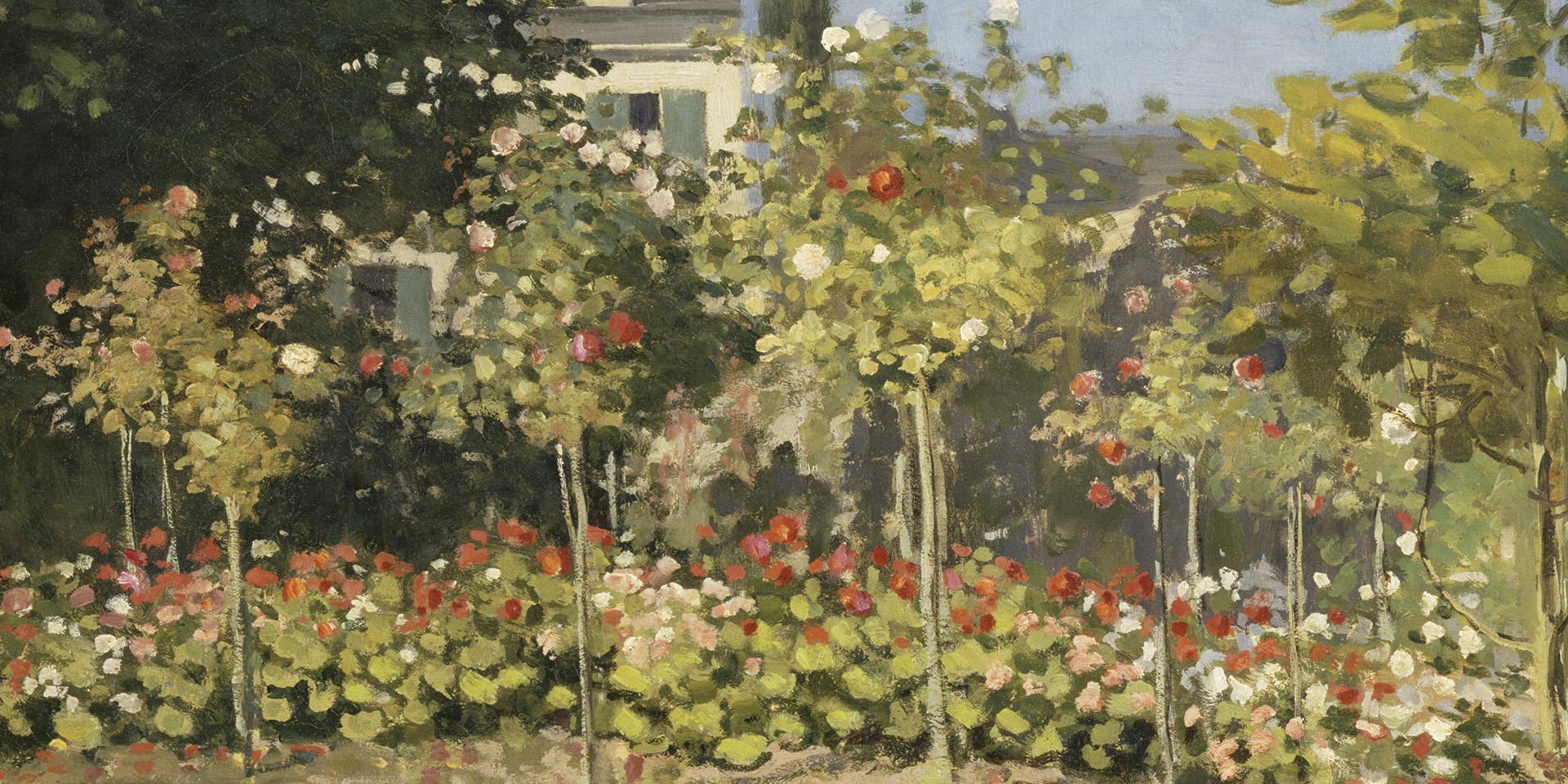 Léon Monet jardin en fleurs