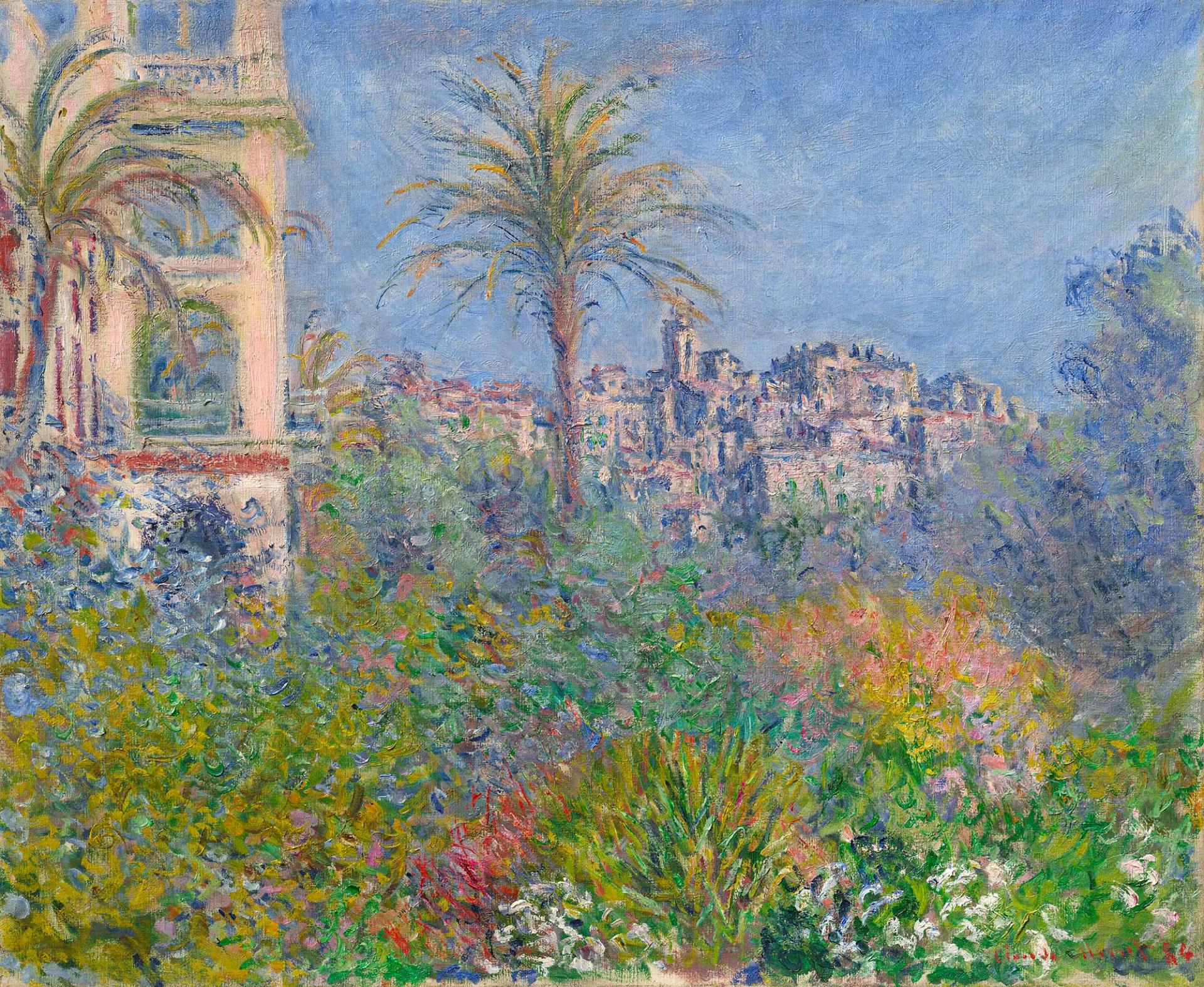 Claude Monet, Villas à Bordighera, 1884, Musée Barberini © Akg