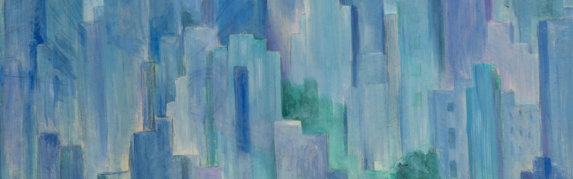 Tarsila do Amaral, A Metrópole, 1958